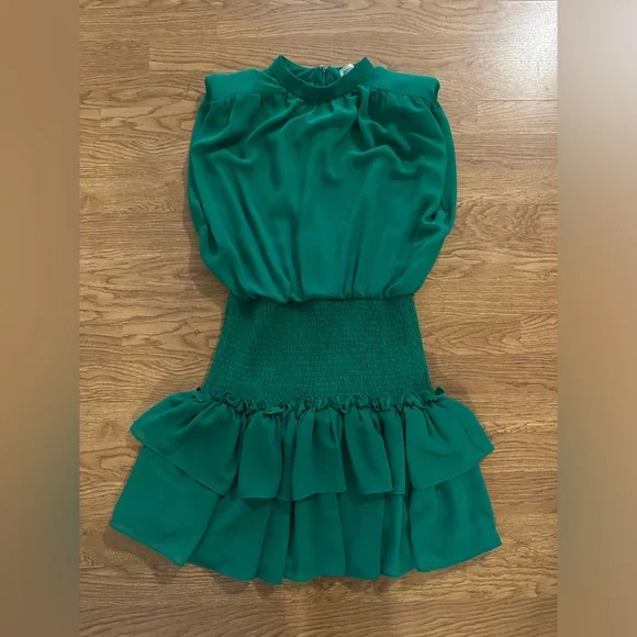 green mini dress in store The Masters Mini Dress main image 0